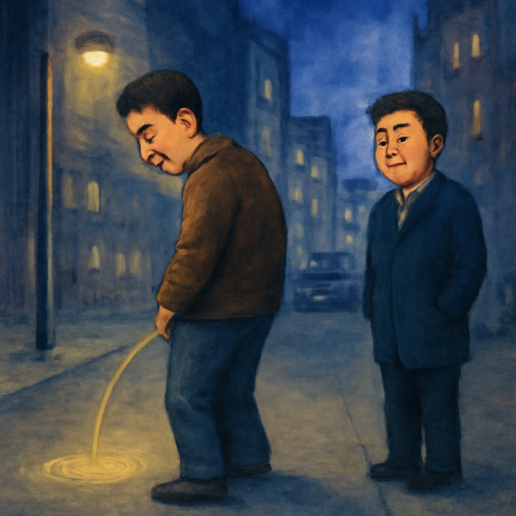 노상방뇨를하는데 다른사람이 보는꿈 - 꿈 해몽, 꿈 풀이(+자세한 해석)이미지