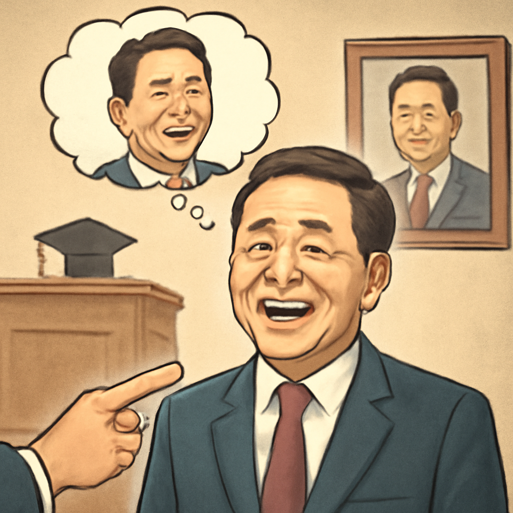 파면된대통령이환하게웃는꿈 - 꿈 해몽, 꿈 풀이(+자세한 해석)이미지