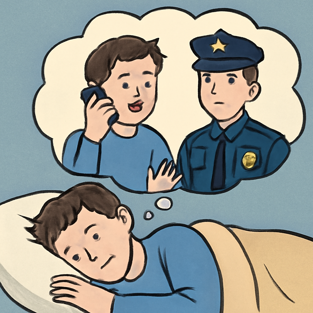 경찰부르는 꿈