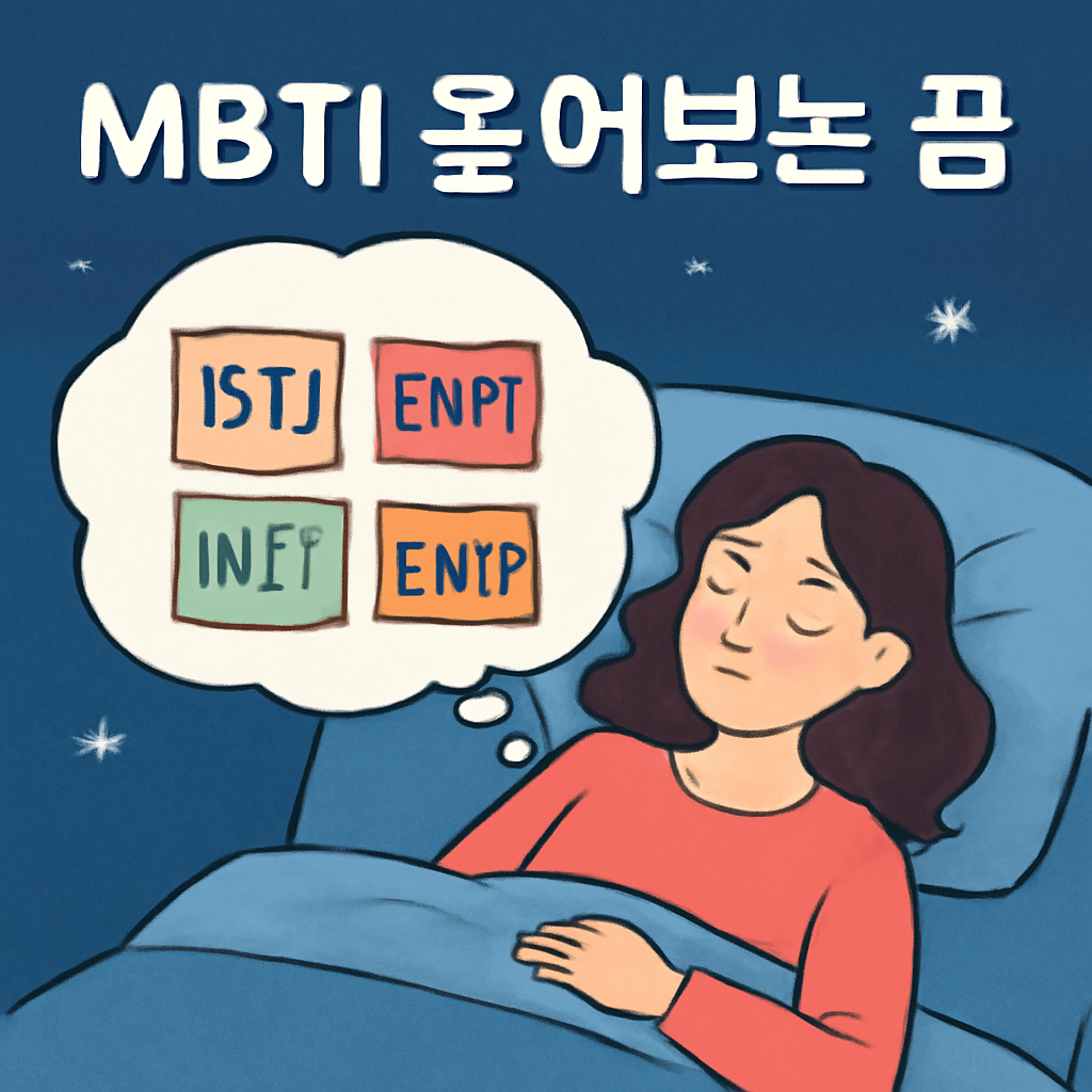 MBTI물어보는꿈 - 꿈 해몽, 꿈 풀이(+자세한 해석)이미지