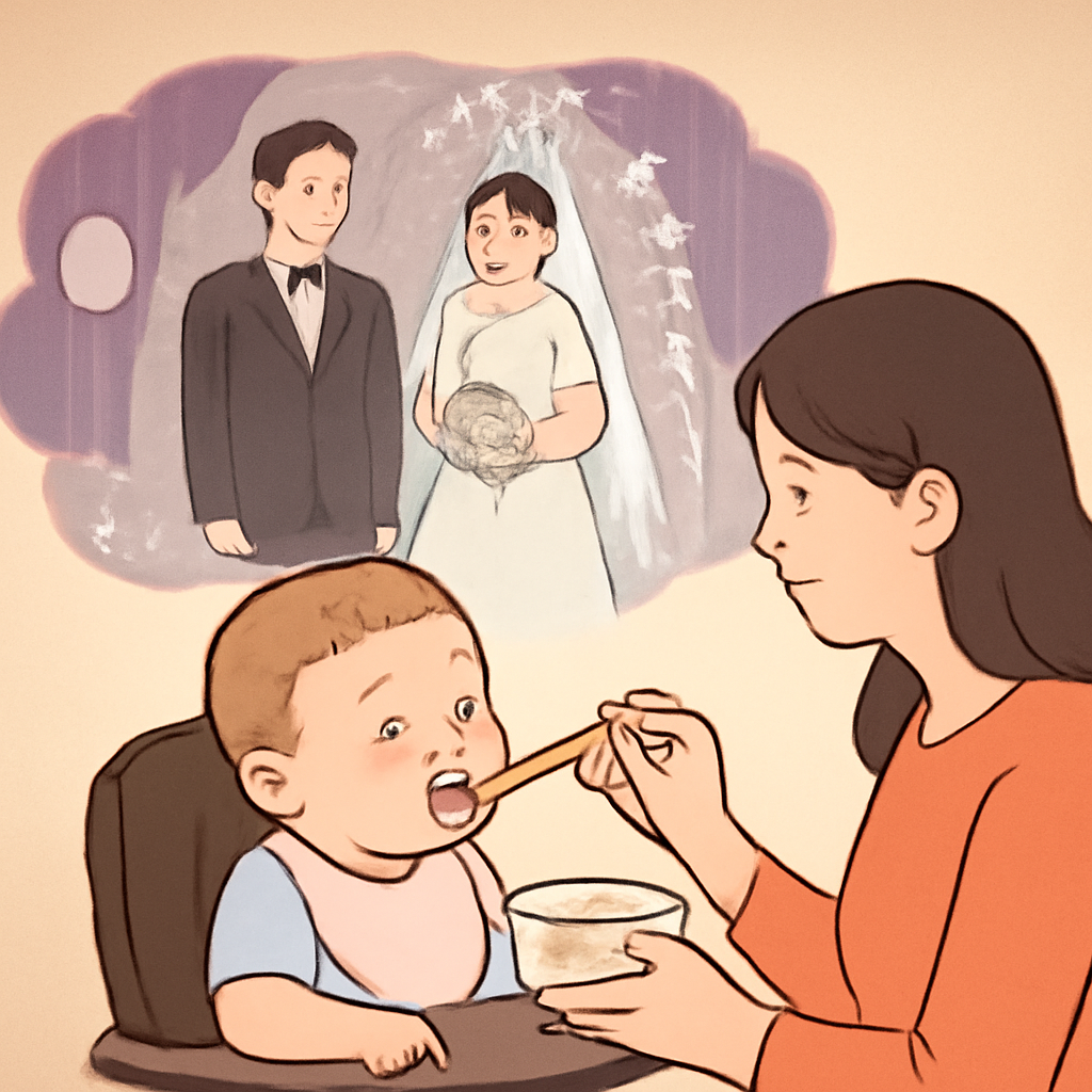 모르는 유튜브 결혼식장에서 부부의 아기가 밥을 먹는 꿈 - 꿈 해몽, 꿈 풀이(+자세한 해석)이미지