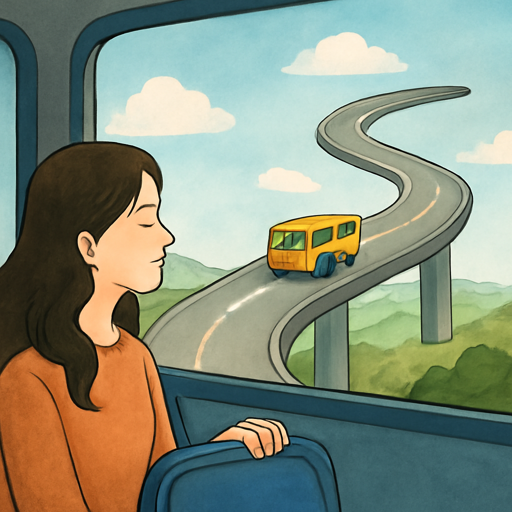'버스를 타고 높은길로 오라가는꿈 끝까지 가서 안도하는 - 꿈 해몽, 꿈 풀이(+자세한 해석)이미지
