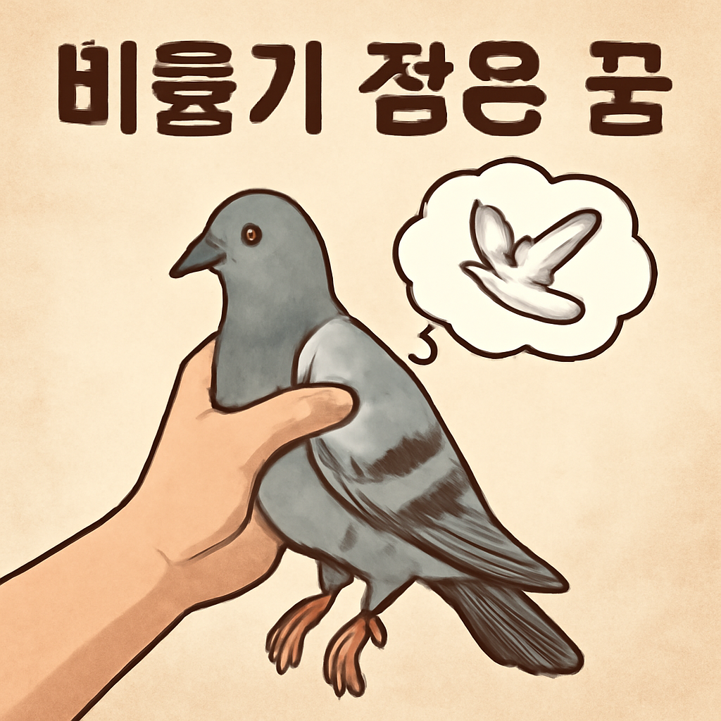 비둘기 잡은 꿈