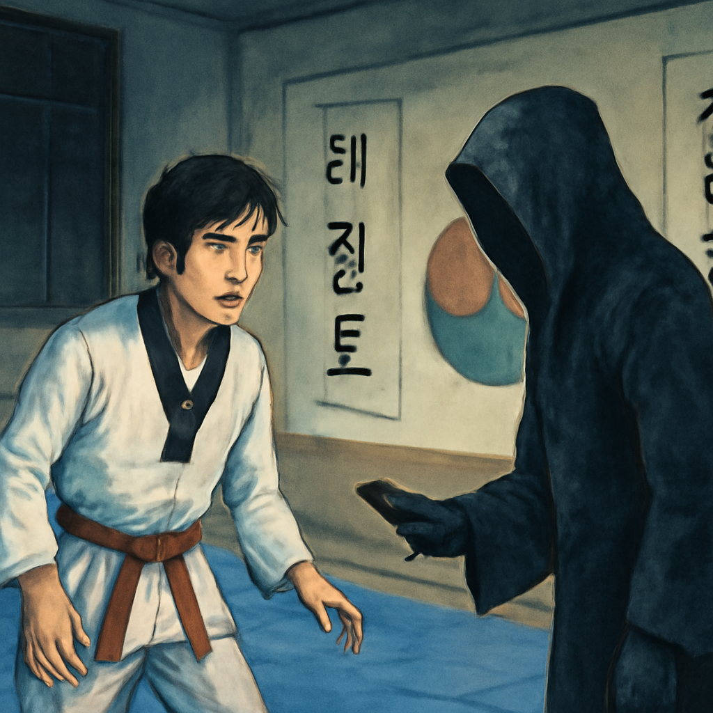 태권도장에서무서운게임을하는꿈