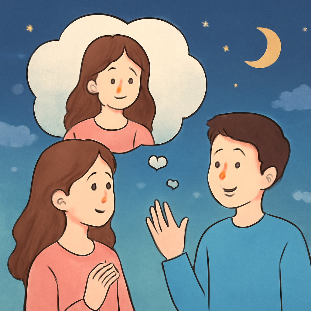 친해지고 싶은 친구가 말 거는 꿈 - 꿈 해몽, 꿈 풀이(+자세한 해석)이미지