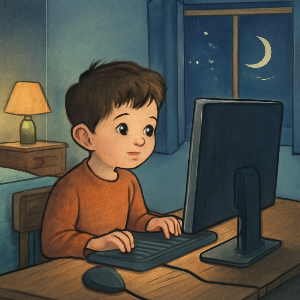 아들이컴퓨터앞에앉아있는꿈 - 꿈 해몽, 꿈 풀이(+자세한 해석)이미지