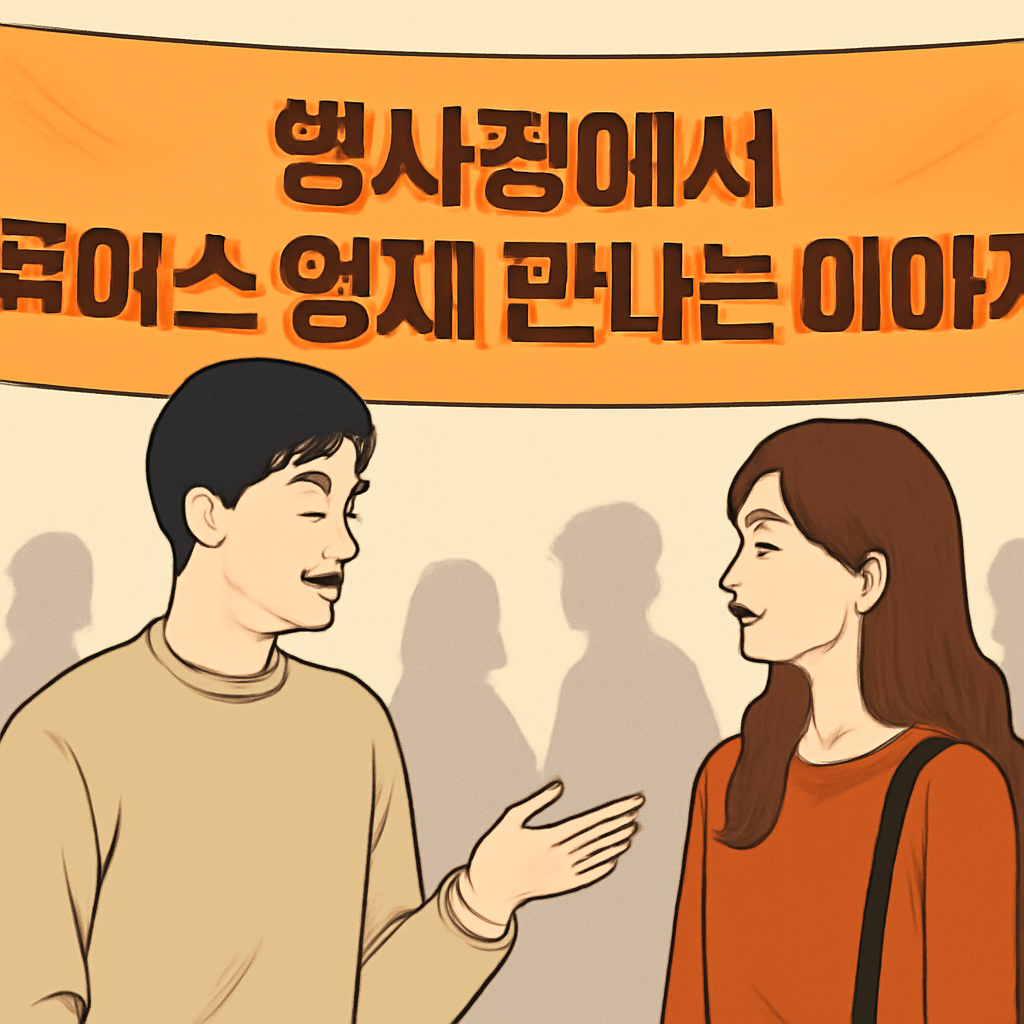 행사장에서 투어스 영재만나 얘기
