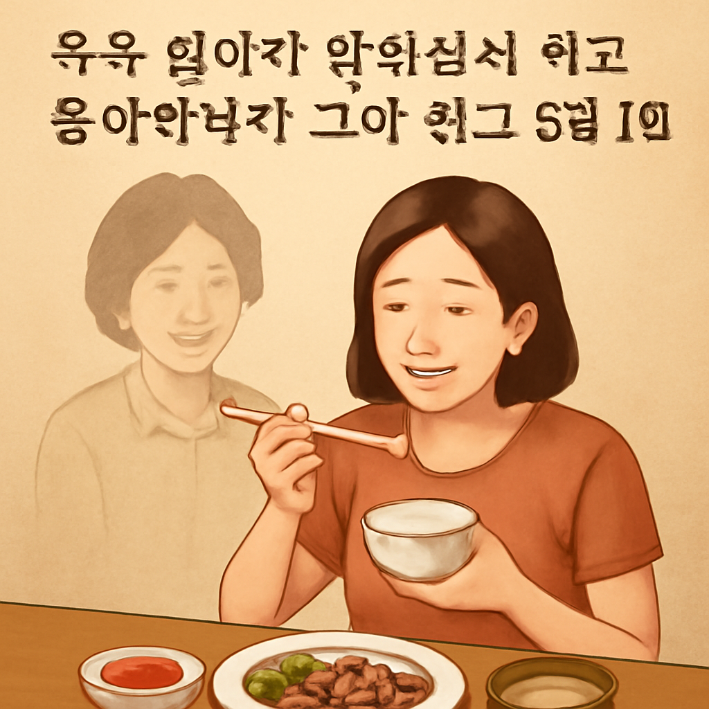 죽은엄마가 밥해줘서먹고 좋아하나까 그래 하고 8월15일 - 꿈 해몽, 꿈 풀이(+자세한 해석)이미지