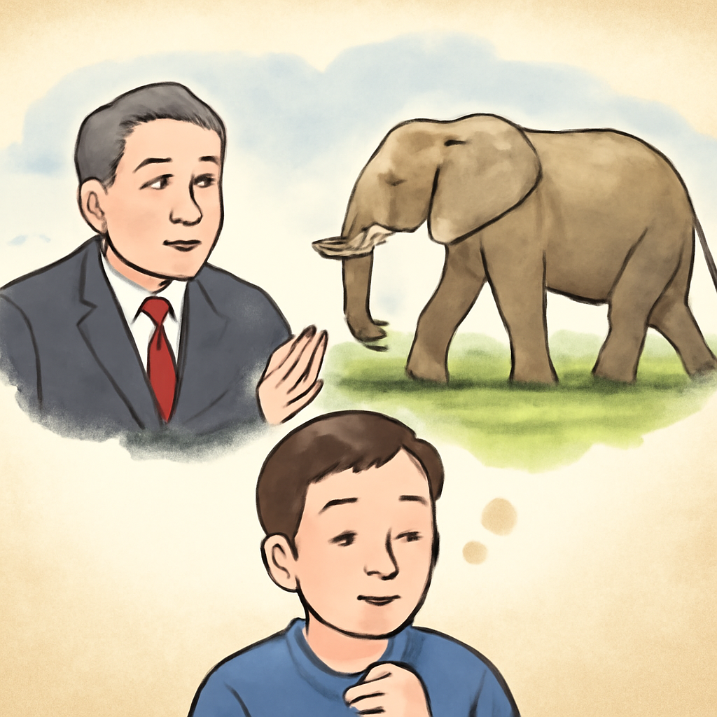 파면대통령과 이야기 하는꿈과 코끼리가걸어가는꿈