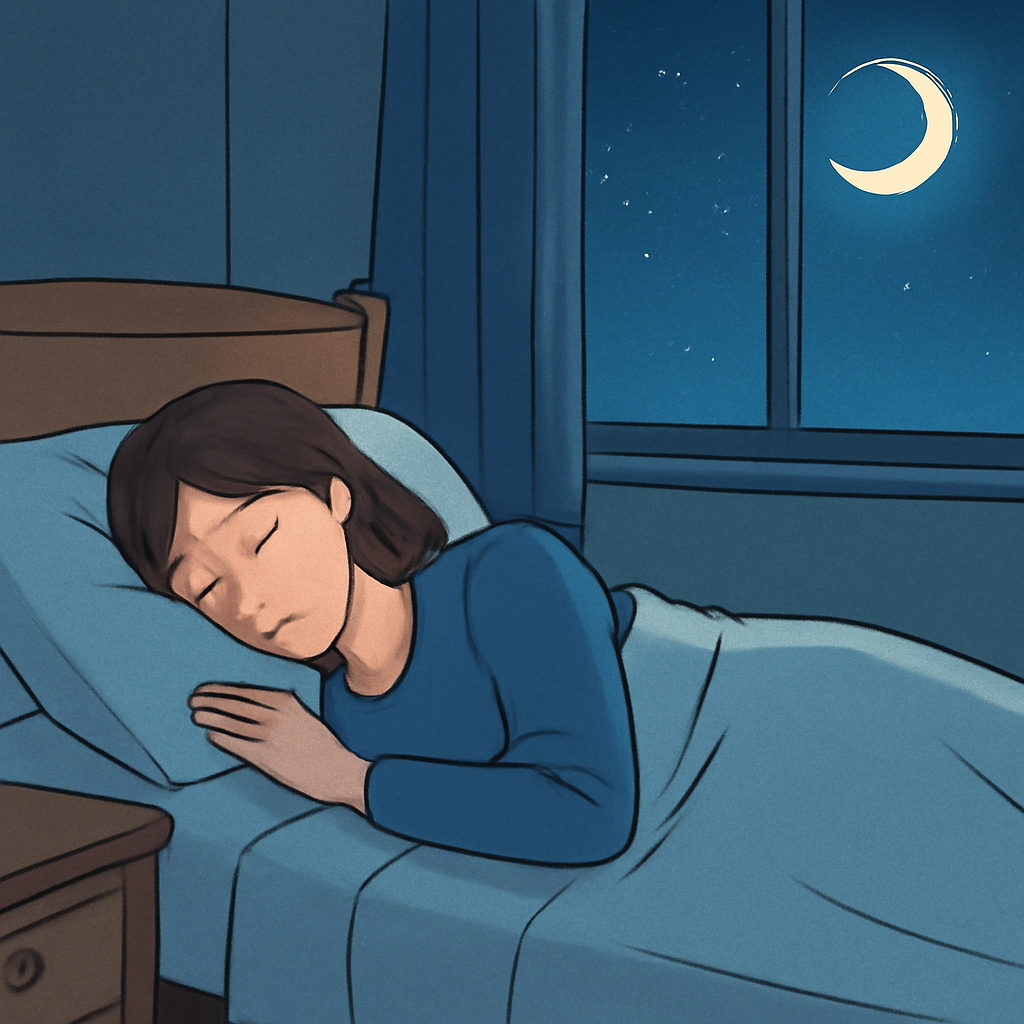 집에서 혼자 자는 꿈