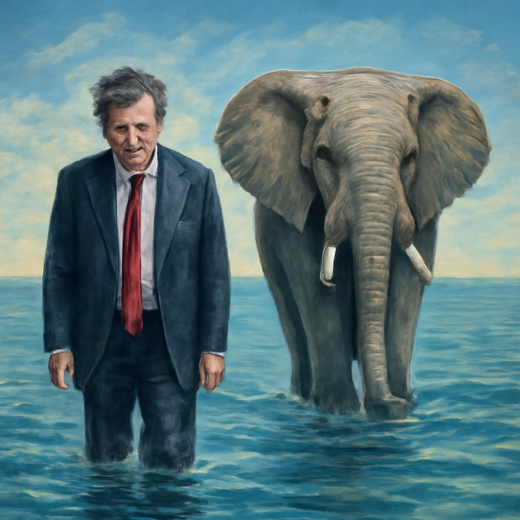 파면당한남자대통령과코끼리가 물속으로걸어가는꿈 - 꿈 해몽, 꿈 풀이(+자세한 해석)이미지