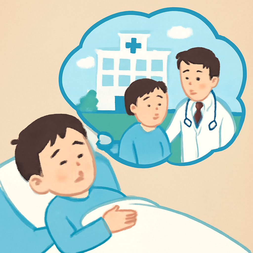 병이 있어 죽을수도 있으니 병원 가보라는 꿈 - 꿈 해몽, 꿈 풀이(+자세한 해석)이미지