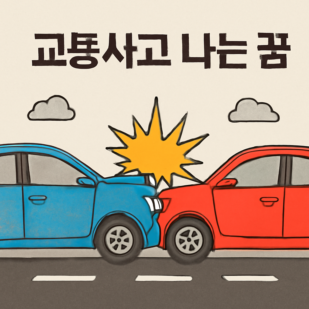 교통사고 나는꿈 - 꿈 해몽, 꿈 풀이(+자세한 해석)이미지