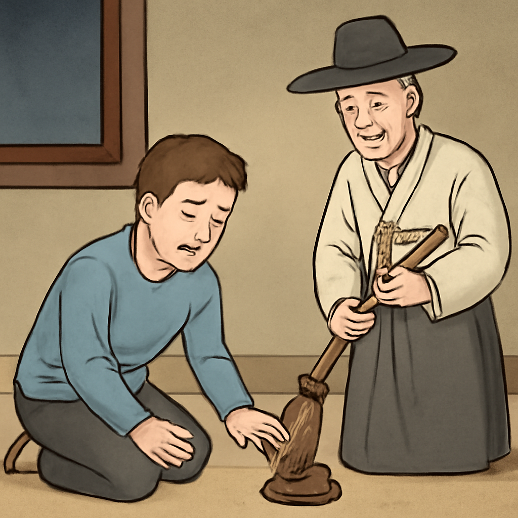돌아가신아버님께똥을치워달라고했던꿈