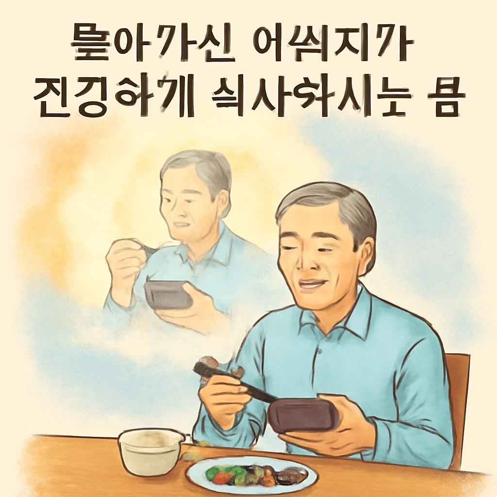 돌아가신 아버지가 건강하게 식사하시는꿈 - 꿈 해몽, 꿈 풀이(+자세한 해석)이미지