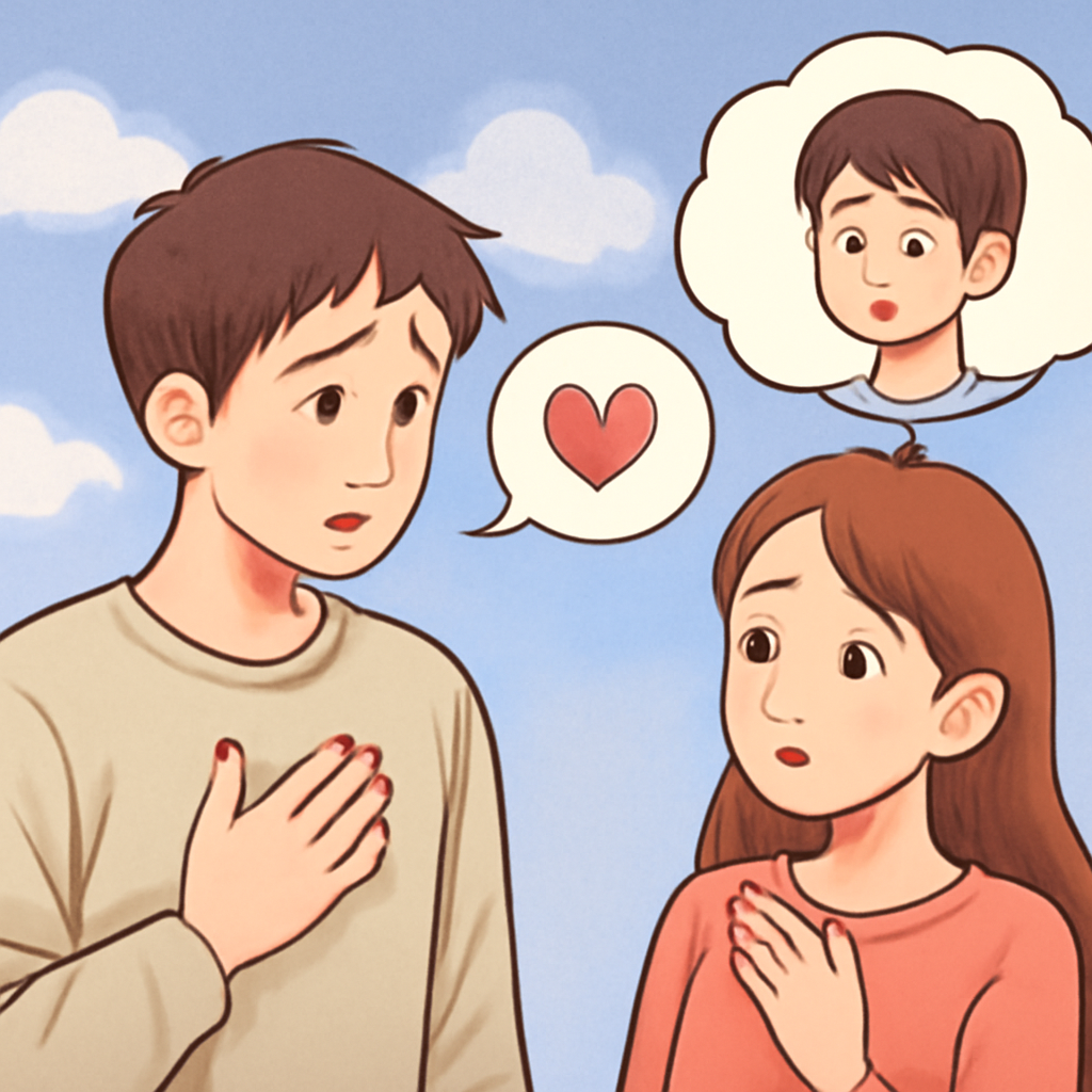 안친한 남자애가 고백하는 꿈 - 꿈 해몽, 꿈 풀이(+자세한 해석)이미지