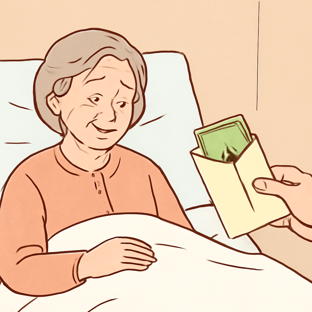 요양원계신시어머니 용돈달라는꿈 - 꿈 해몽, 꿈 풀이(+자세한 해석)이미지