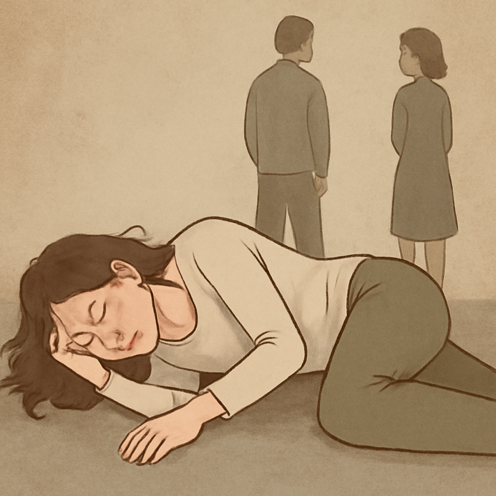 내가 아파서 쓰러져있는데 아무도 관심을 주지 않았다 - 꿈 해몽, 꿈 풀이(+자세한 해석)이미지