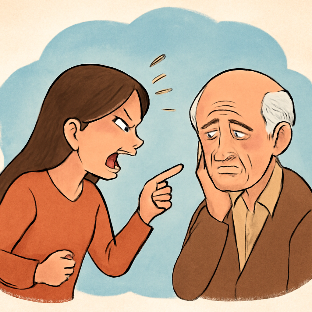 할아버지한테 내가 화내는 꿈 - 꿈 해몽, 꿈 풀이(+자세한 해석)이미지