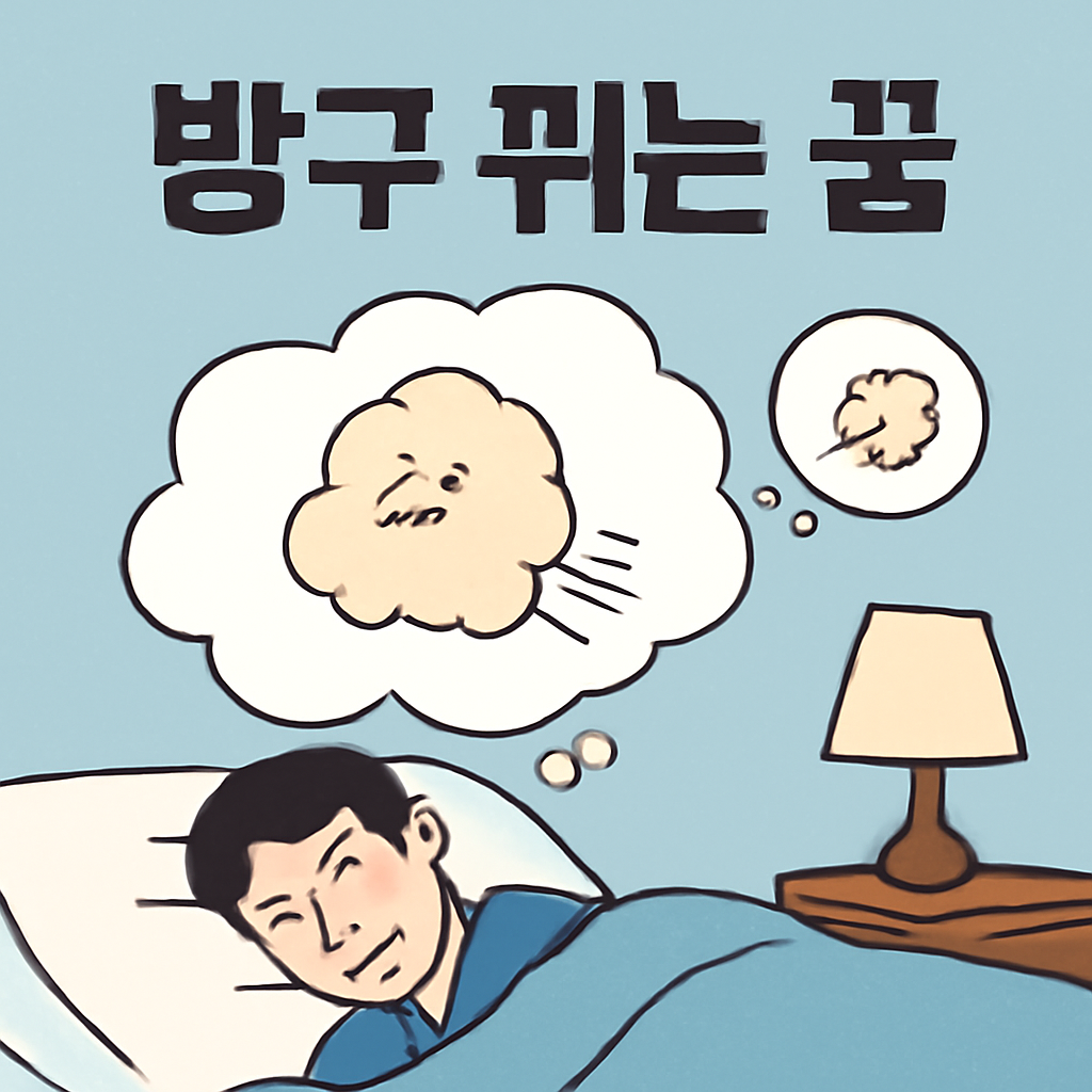 방구 뀌는 꿈 - 꿈 해몽, 꿈 풀이(+자세한 해석)이미지