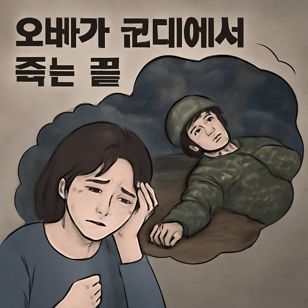 오빠가 군대에서 죽는꿈 - 꿈 해몽, 꿈 풀이(+자세한 해석)이미지