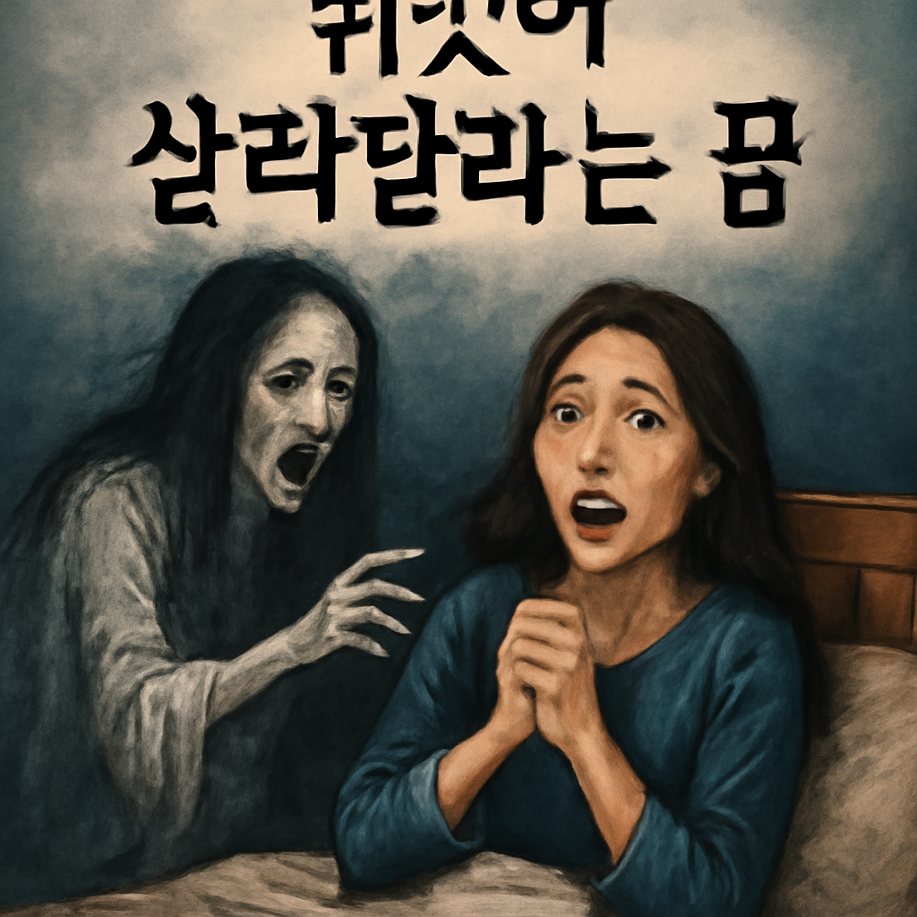 귀신이 살려달라는꿈
