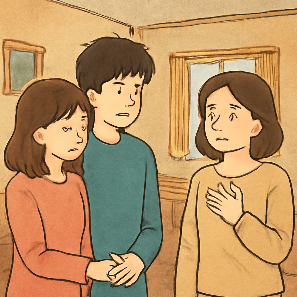 엄마랑 모르는 남자(꿈속에서 남친)옛날집에서 동거하는꿈