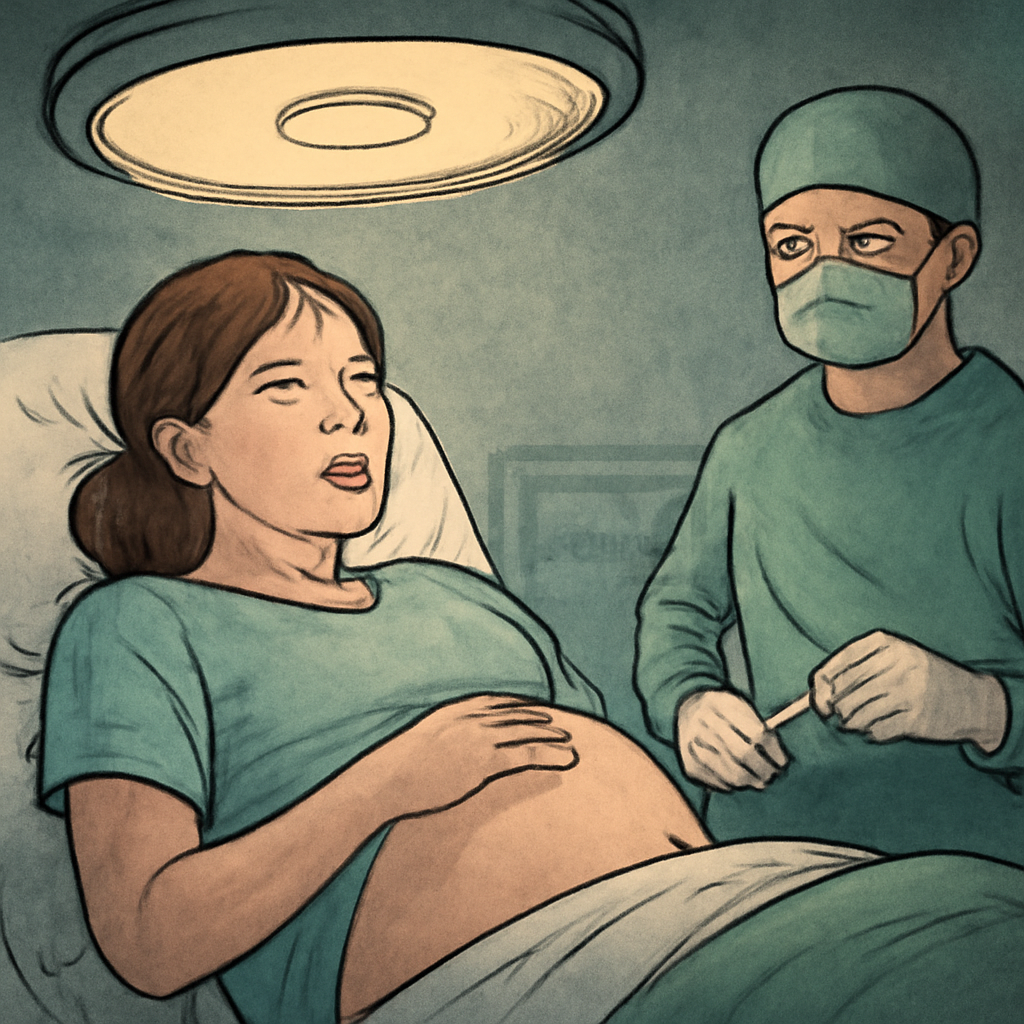 제왕절게 하기 직전 깬 꿈