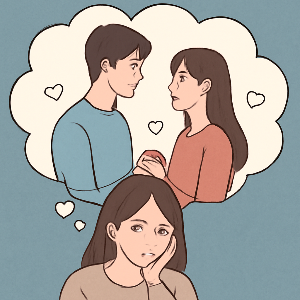 친구가 첫사랑이랑 썸타는 꿈