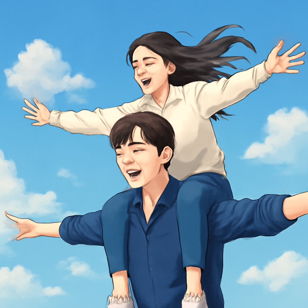 연예인 이준호가 나를 어깨에 얹고 날아다니는 꿈