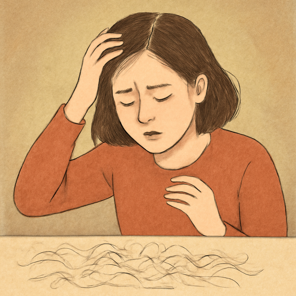 내머리카락이많이빠지는꿈 - 꿈 해몽, 꿈 풀이(+자세한 해석)이미지