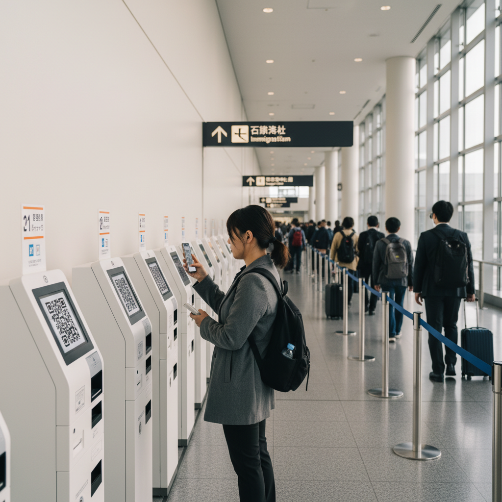 2026 오사카 간사이공항 입국, 20분 만에 끝낸 후기: QR키오스크와 공항 픽업까지 1 간사이공항 입국 절차, 핵심은 QR 공동키오스크