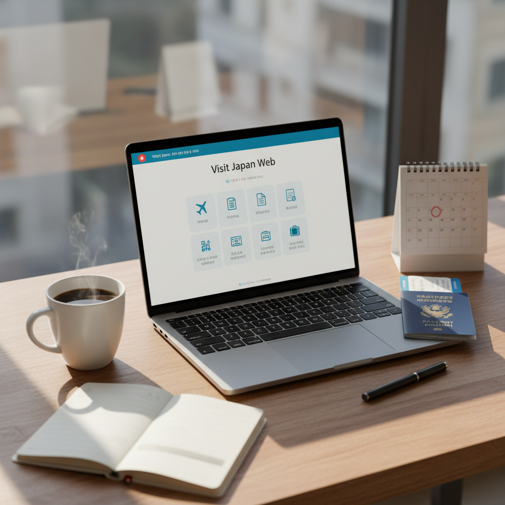 2026 오사카 간사이공항 입국, 20분 만에 끝낸 후기: QR키오스크와 공항 픽업까지 2 Visit Japan Web(사전등록) 해두면 체감 속도가 달라요