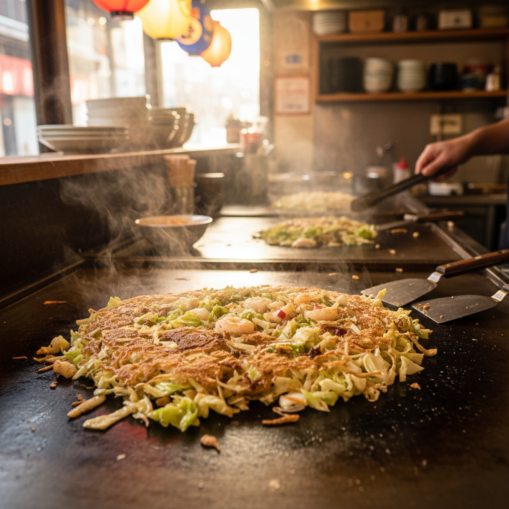 도쿄맛집의 하이라이트는 츠키시마 몬자야끼: 처음엔 당황, 끝엔 중독