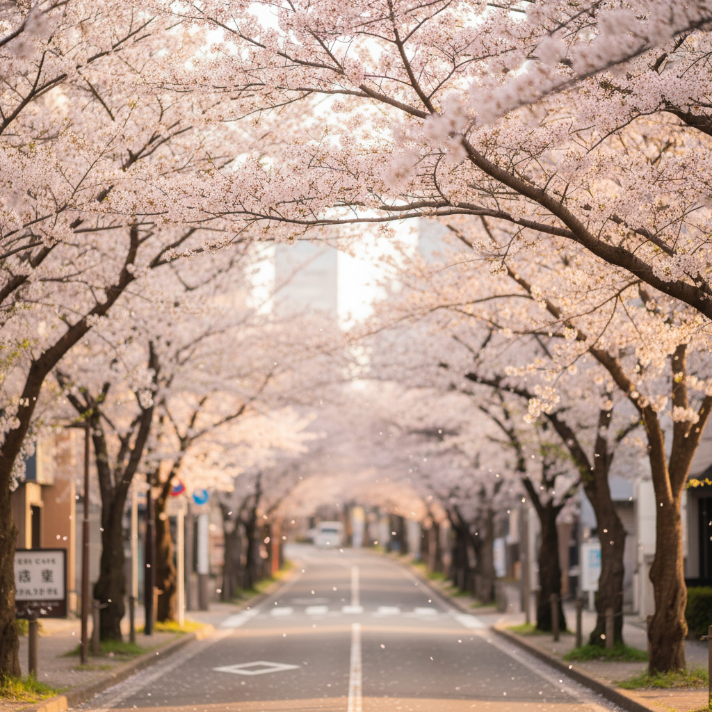 후쿠오카 벚꽃, 기온이 따뜻해도 바로 안 피는 이유