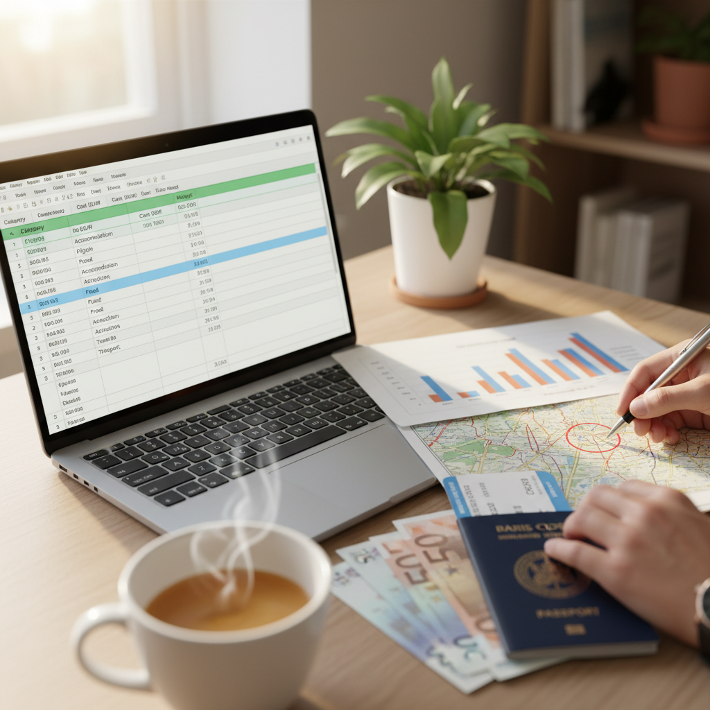 7박 8일 파리여행 경비 총정리: 어디서 가장 많이 새나갔나