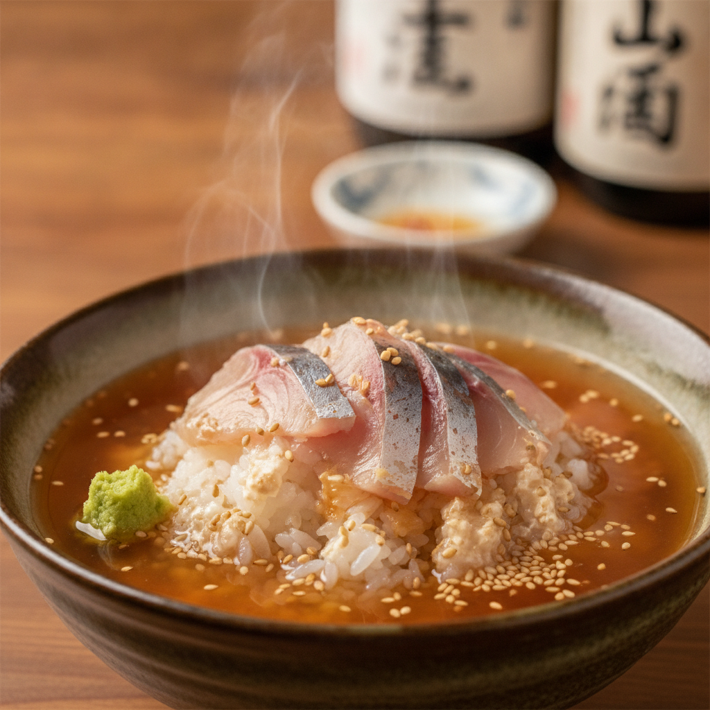 도미타이 오차즈케로 시작하는 후쿠오카 맛집 투어