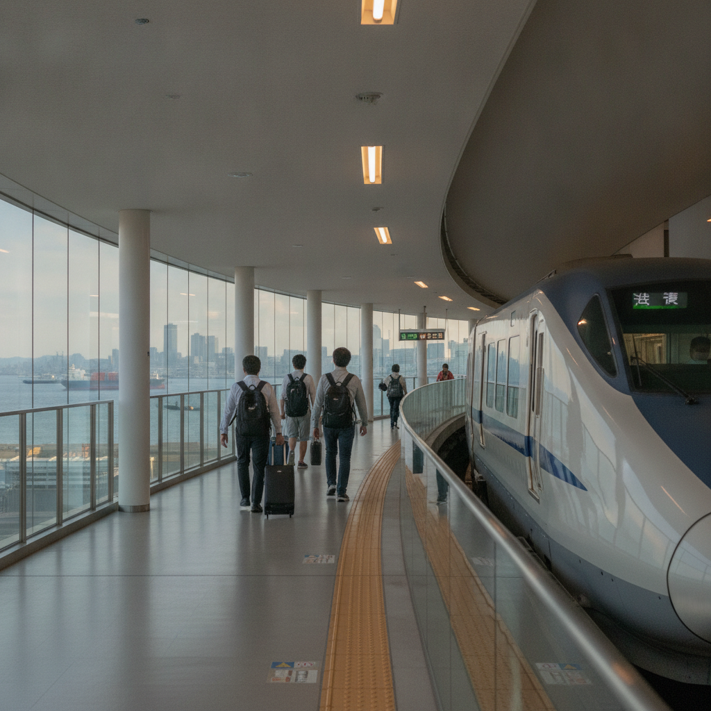 고베공항 직항으로 오사카 가봤더니: 입국 15분, 산노미야 반나절 코스까지 2 고베공항에서 산노미야 가는법: 포트라이너가 답이에요