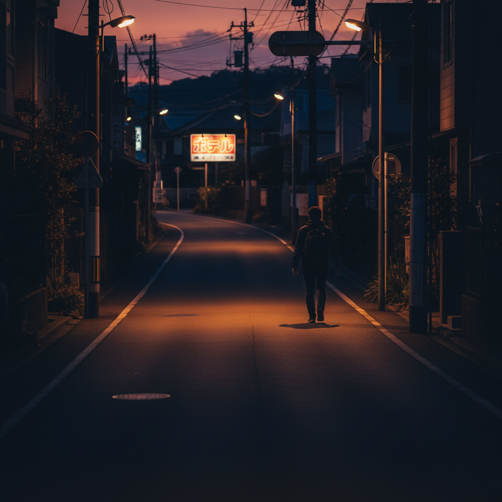 도쿄까지 걸어서 들어가는 과정: 숙박과 밤길이 진짜 변수예요