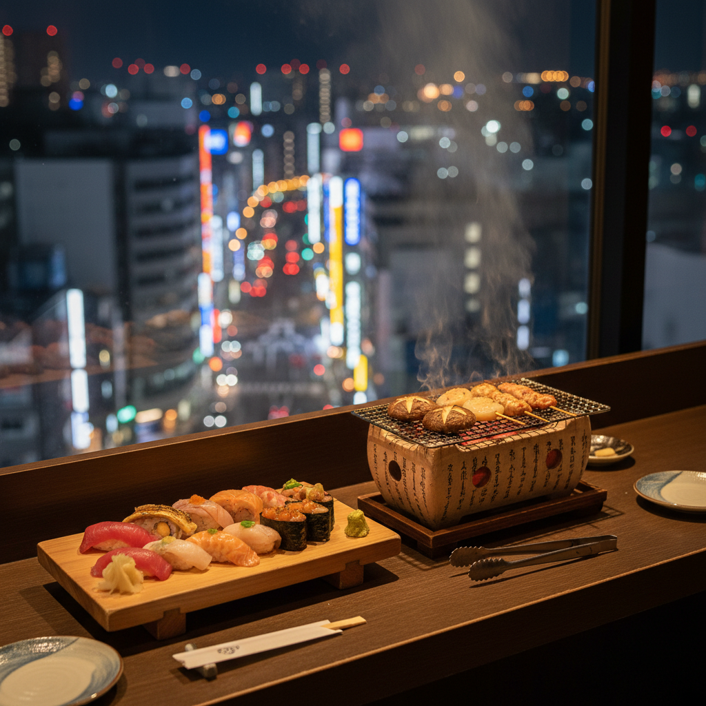 마무리: 오사카 난바에서 스시와 로바타구이를 한 번에 즐기고 싶다면