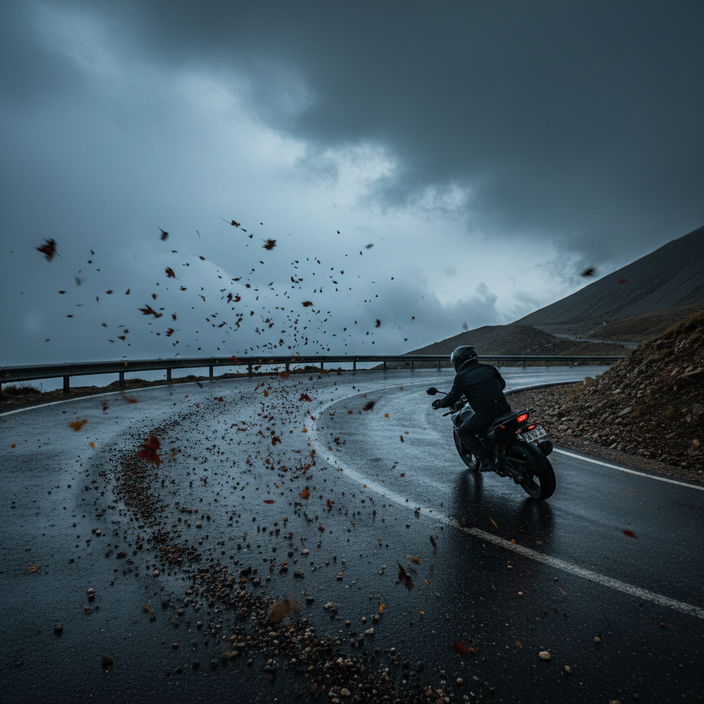 태풍 영향권 라이딩의 핵심은 ‘속도’가 아니라 ‘판단’