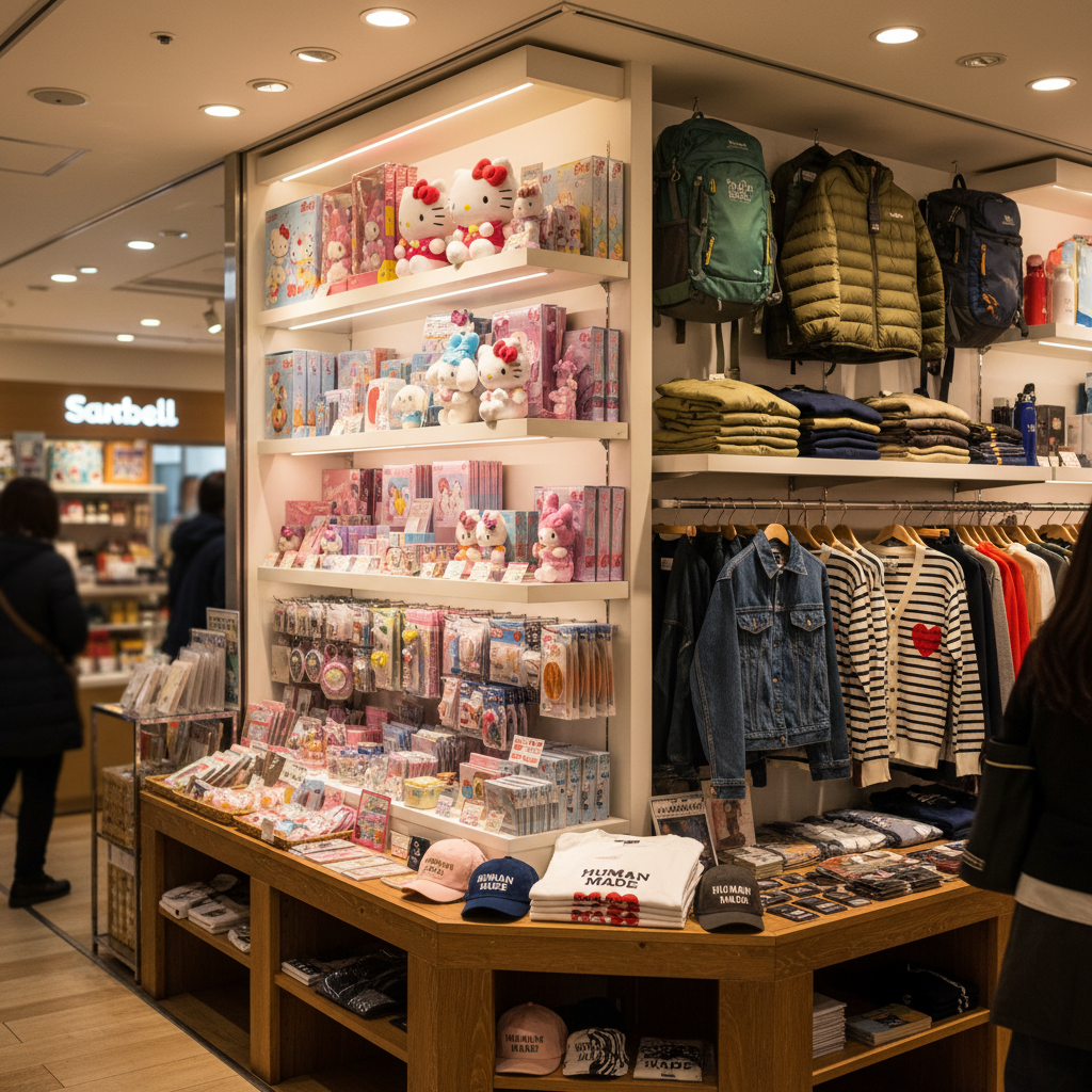 도쿄 쇼핑 루트: 산리오·디즈니·몽벨·휴먼메이드까지 ‘테마별’로 털기