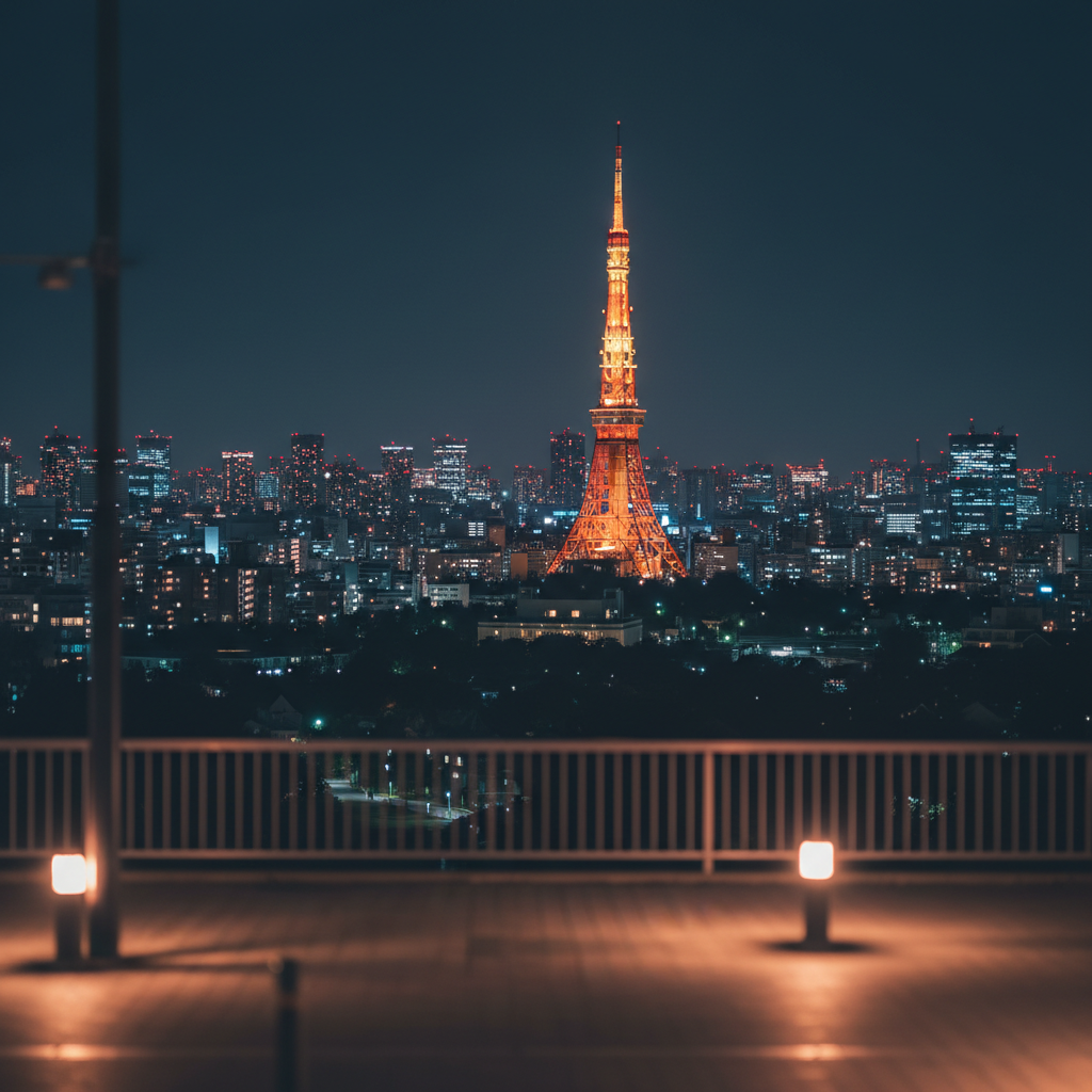 도쿄타워는 ‘멀리서 한 번, 가까이서 한 번’ 봐야 감동이 커요