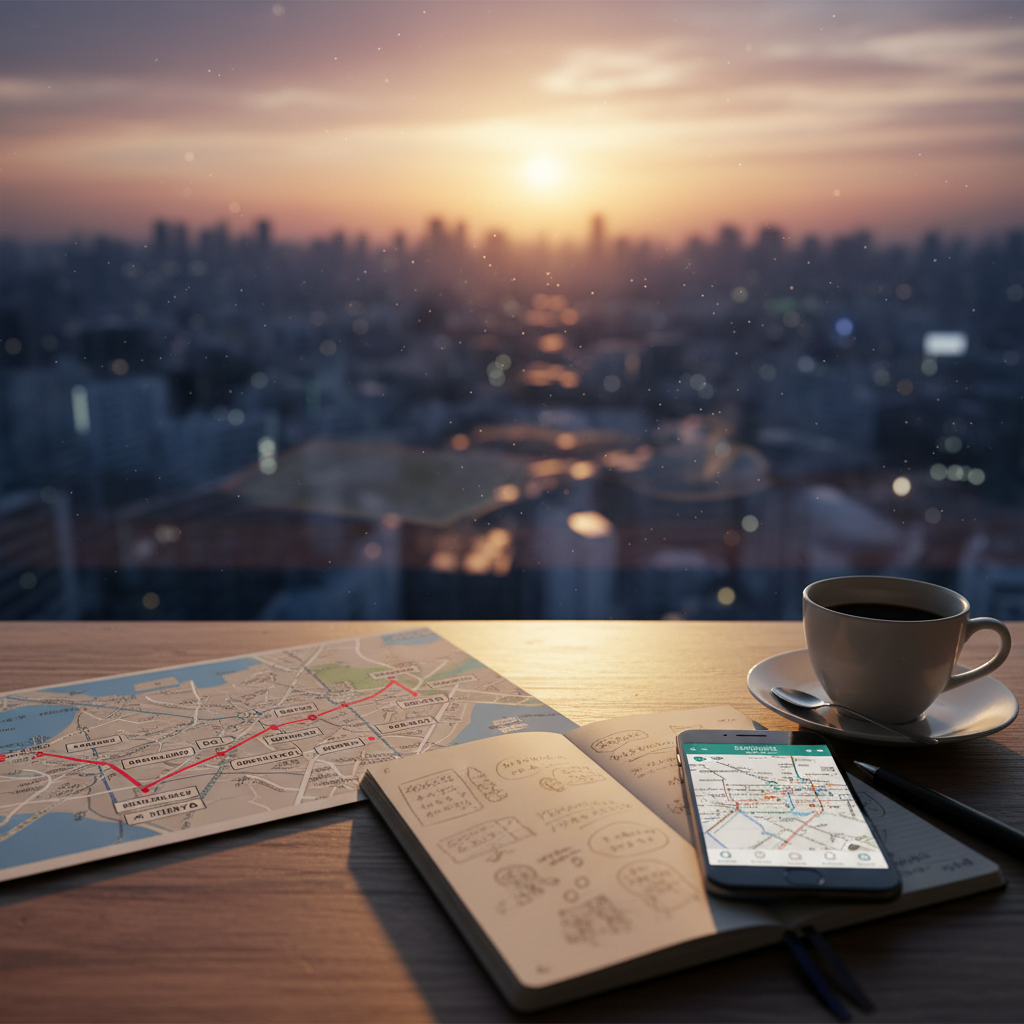 도쿄 3박 4일, 길 안 헤매고 ‘인생샷+디즈니’까지 챙기는 현실 동선(제가 이렇게 다녀왔어요) 2 1일차 도쿄여행코스: 신주쿠→하라주쿠→오모테산도→시부야 스카이(일몰)