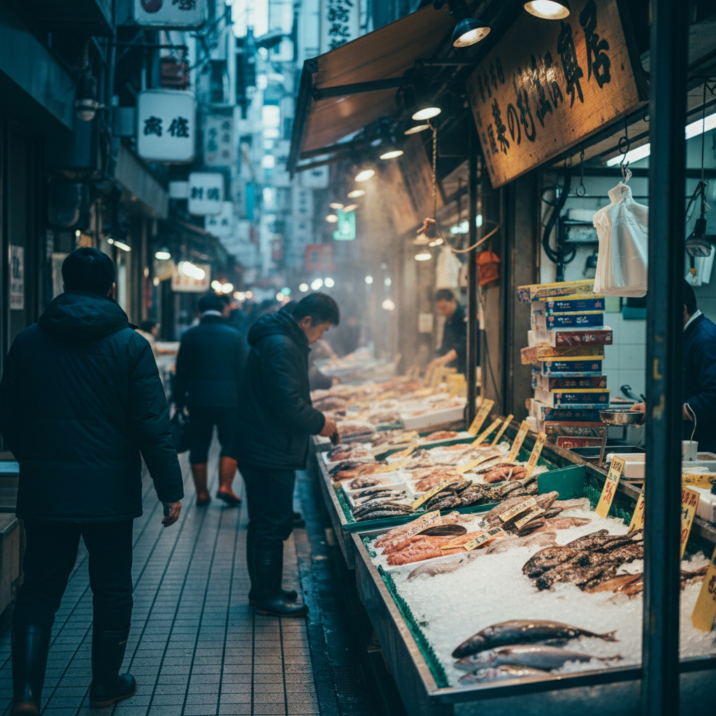 도쿄여행의 시작은 ‘츠키지 시장’처럼 에너지 높은 곳으로