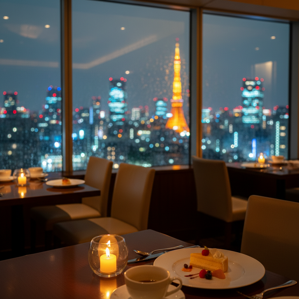 비 오는 날 도쿄는 오히려 ‘기념일 모드’가 잘 어울려요