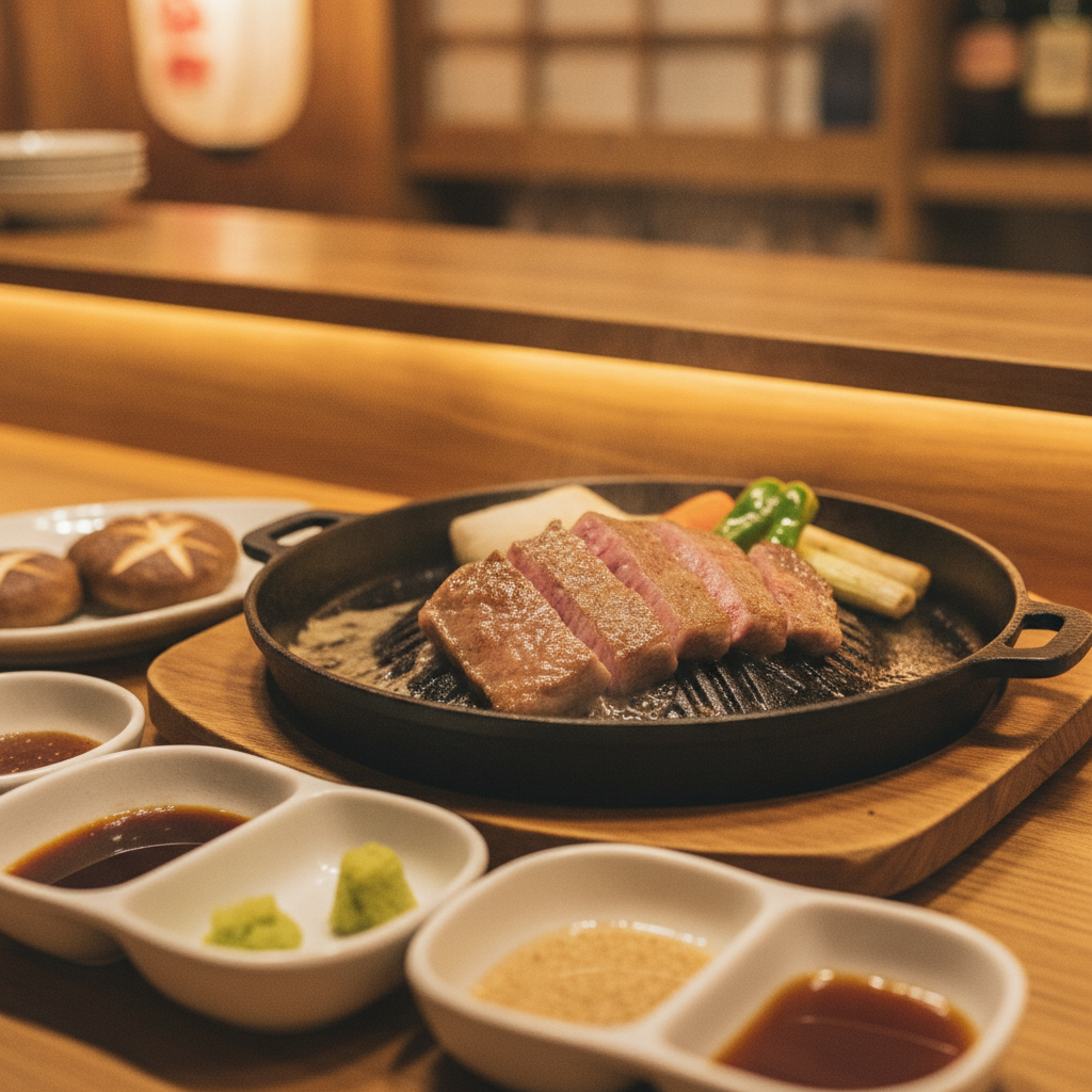 도쿄 맛집 재방문 리스트 6곳: 7박 동안 ‘진짜’만 남겨본 솔직 정리 2 와규 살치살 한 방: 토비우시 이이다바시 (Tobiushi Iidabashi)