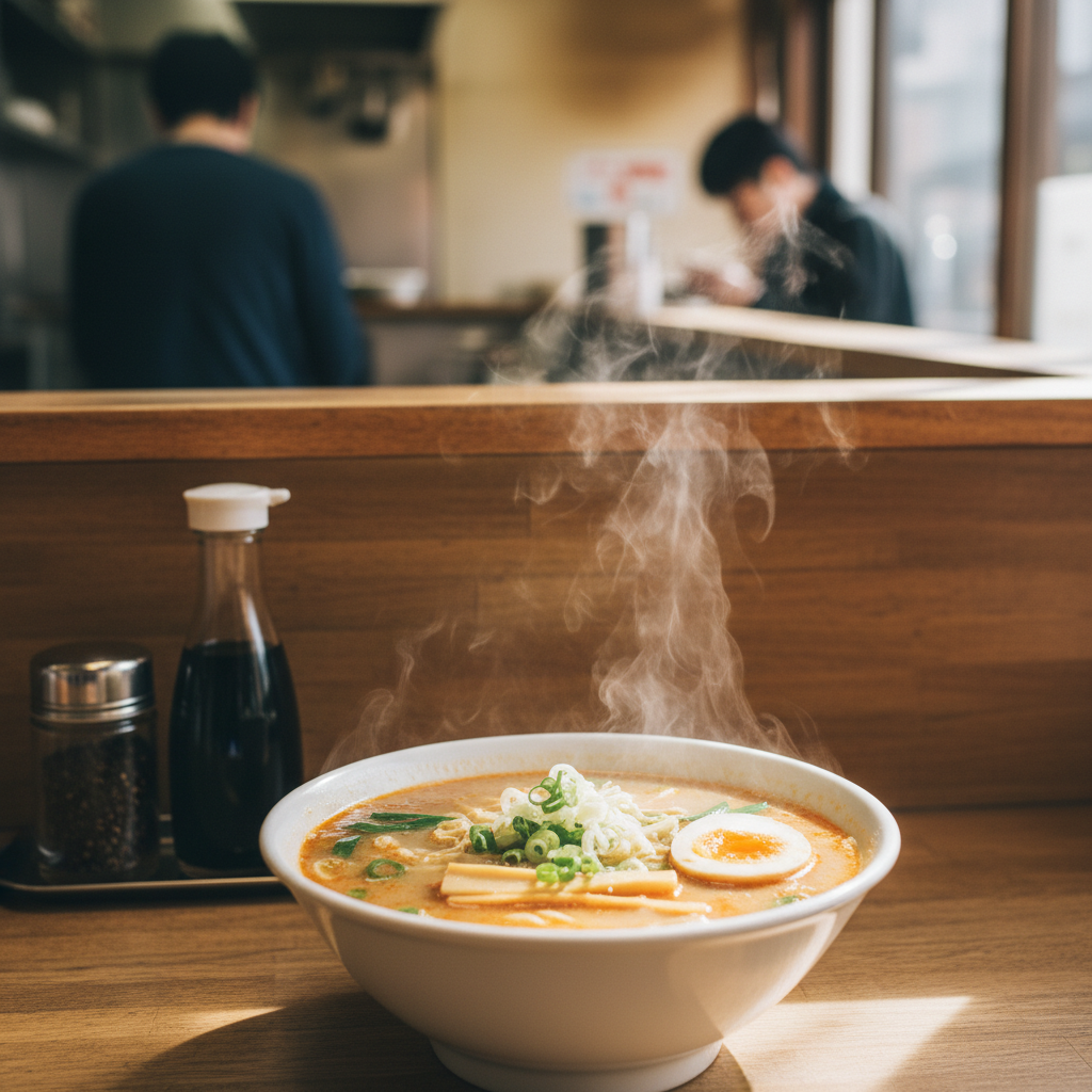신바시에서는 해장까지 계산하면 ‘산라탕면’이 답이더라고요