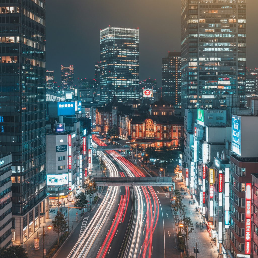 화려함과 이동의 중심: 신주쿠·시부야 vs 도쿄역·시나가와