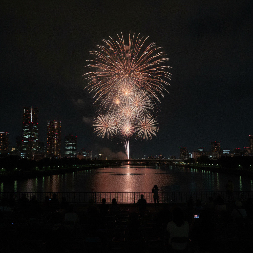 도쿄 여름 불꽃축제, 혼자 가도 충분히 낭만적이더라: 아다치 하나비타이카이 실전 후기 4 불꽃은 1시간, 기억은 한여름 내내 남아요